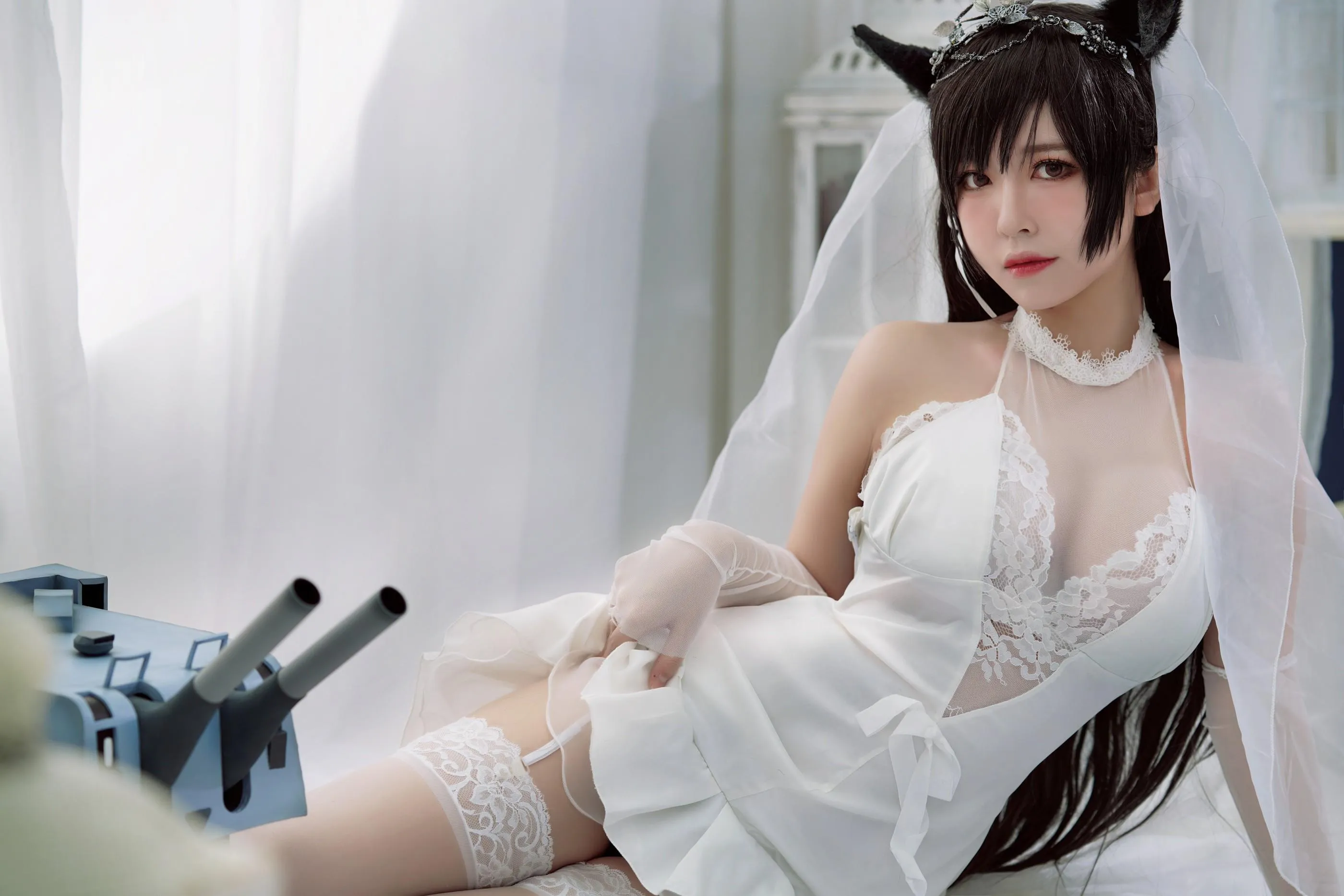 半半子 – NO.25 爱宕花嫁 [30P]插图7
